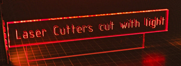 Kiss Cut Lettering with a Laser Cutter