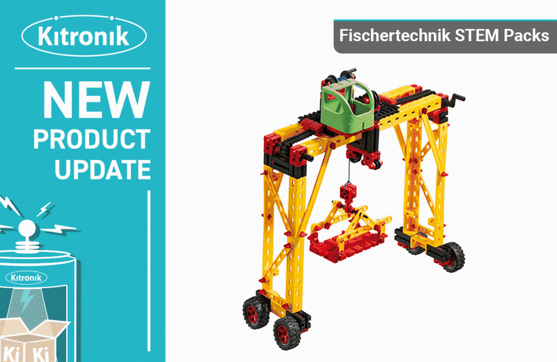 New Product News Fischertechnik STEM Packs