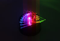 Kitronik Timed Night Light Kit - Stacked Triangles Custom Enclosure