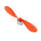 large two blade propeller with motor