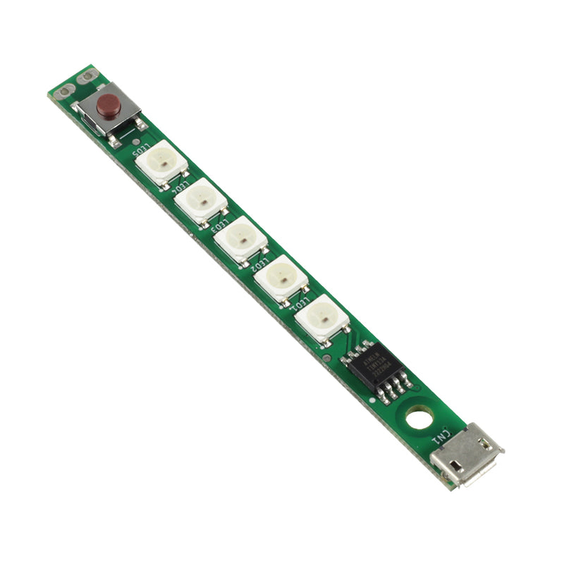 Kitronik USB RGB LED strip with pattern selector usb end