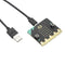 BBC micro:bit branded 30cm black USB cable