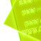 Value Fluorescent Acrylic Sheet (Cast) 3mm x 600mm x 400mm