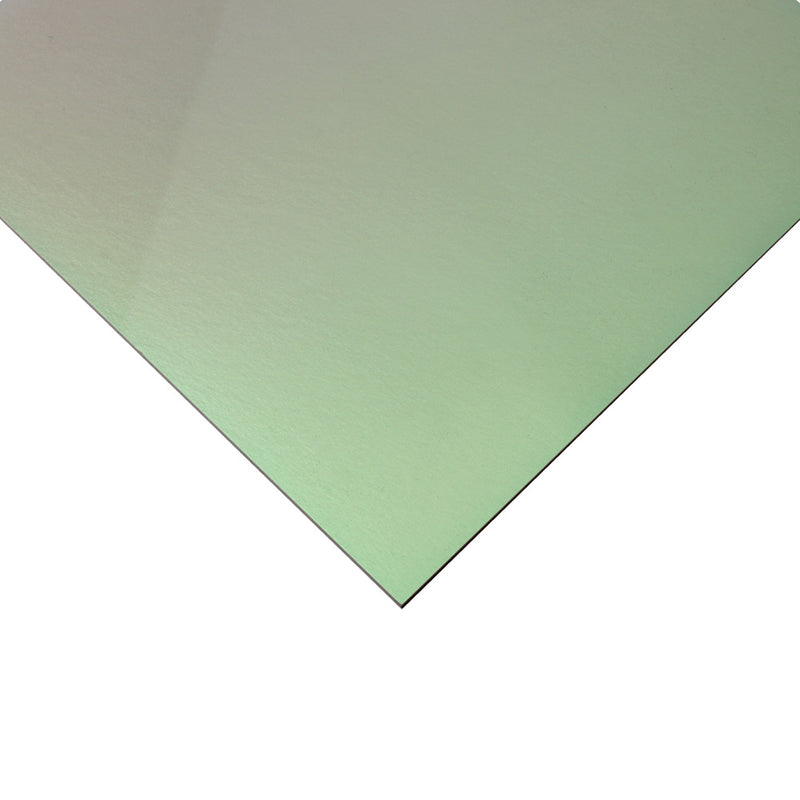 Iridescent Green Cast® sheets (Iridis) - 3mm x 600mm x 300mm