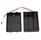 additional 3xaa battery cage with switch inside