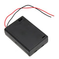 large 3xaa battery cage with switch inside