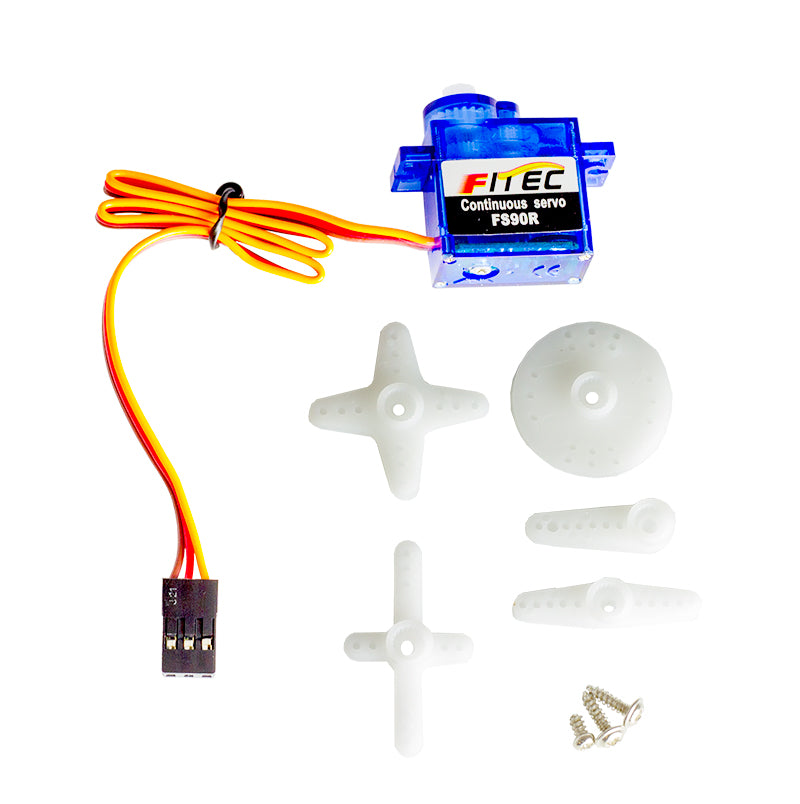 additional 1 feetech FS90R 360 degree continuous rotation servo parts