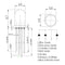 35162 RGB 5mm Diffused LED - 60deg - Cmn Cathode diagram