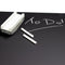 1.5mm Chalk Board Effect Laser Acrylic, sample