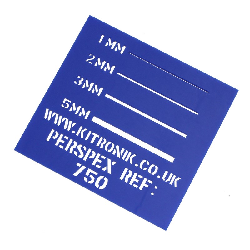 Perspex Sheet (Opaque) 5mm x 1000mm x 600mm