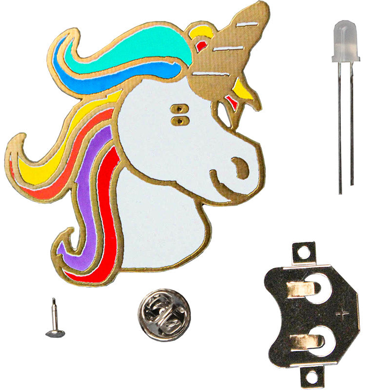 additional unigeek unicorn badge soldering kit 3