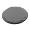 Rough Cut Laser Engraving Slate Coasters - Round, pack of 4