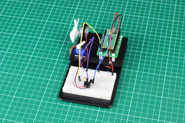 Pico Inventor's Kit Experiment 4 - Using a Transistor to Drive a Motor