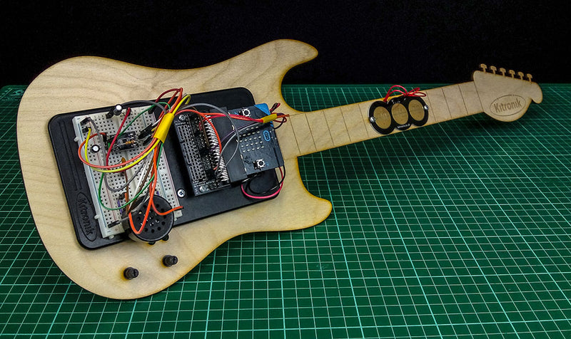 Make A microbit Guitar With The Noise Pack Add-On – Kitronik Ltd