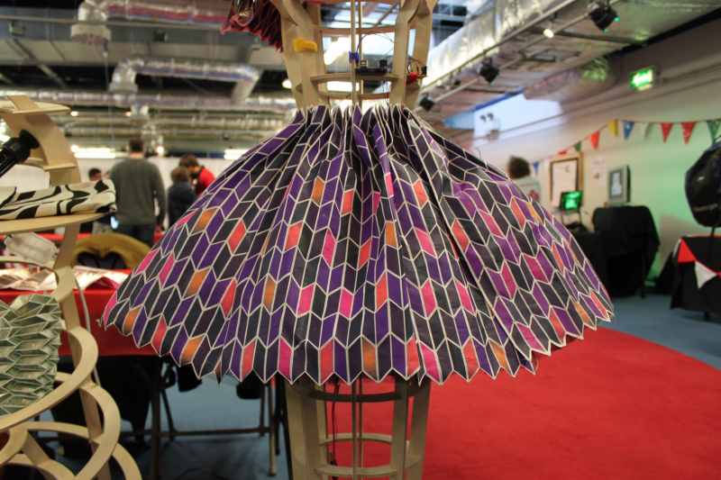 Allenomis Enter The Fold Bring Their Responsive Textiles Designs to Maker Faire UK