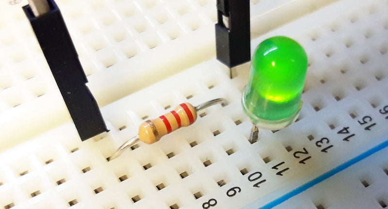 indelukke kulhydrat mock Which Resistor Should I Use with my LED? – Kitronik Ltd
