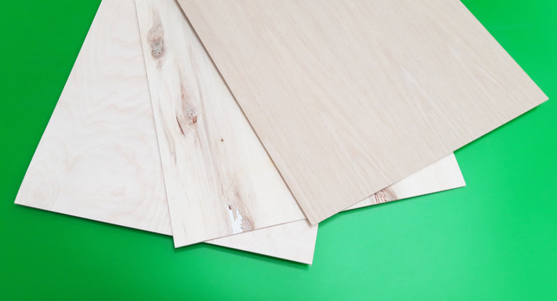 Plywood grades (laserply)
