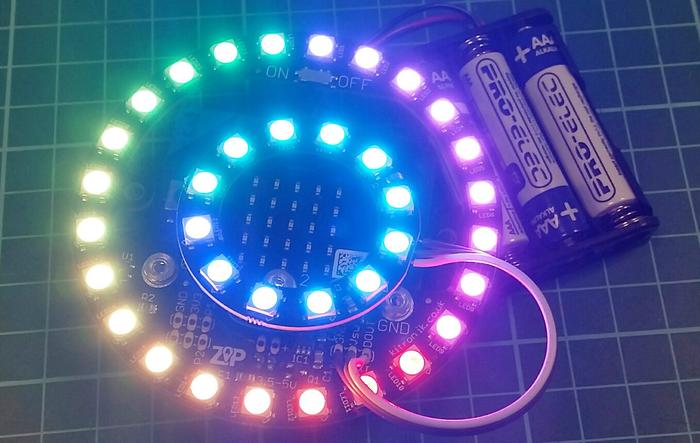 Using Kitronik ZIP LEDs With The BBC microbit