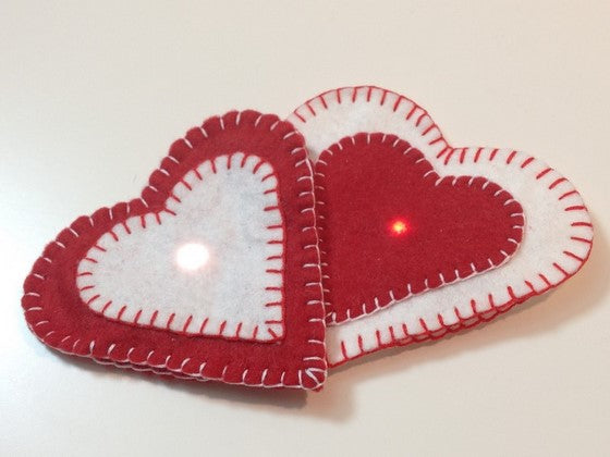 How to Make Valentine Magnetic Hearts