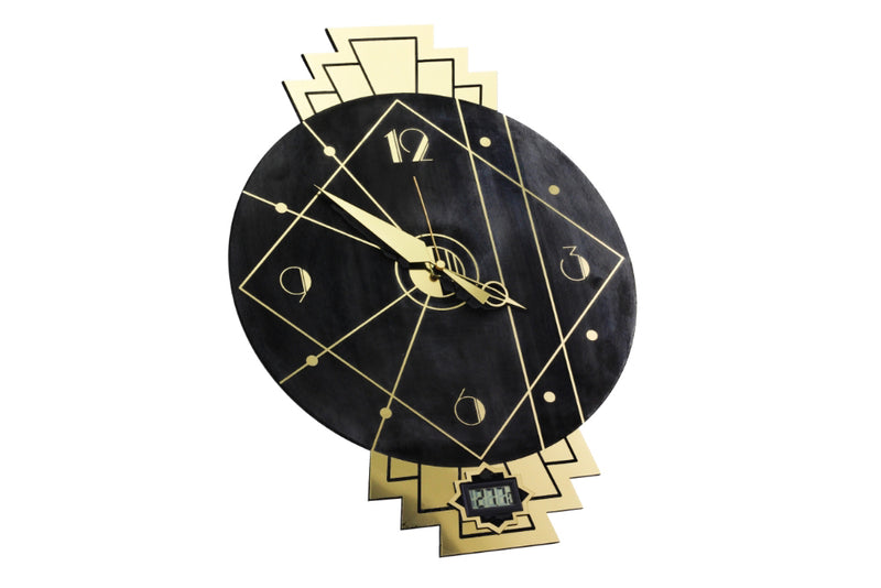 Make an Art Deco Clock with Temperature Module hero image