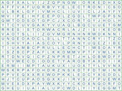 Electronics Word Search