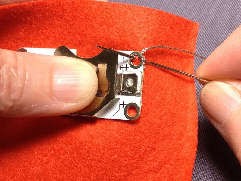 Getting Started with E-Textiles: Basic Stitches