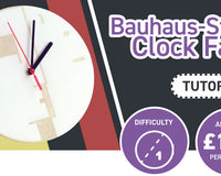 Bauhaus-Inspired Finnboard Clock