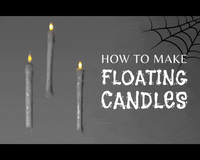Make Halloween Shine: Spooky Floating Candles from LED Torch Kits!