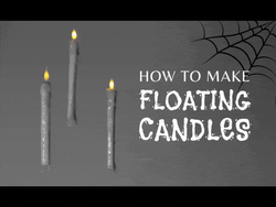 Make Halloween Shine: Spooky Floating Candles from LED Torch Kits!