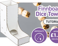 How to make a Dice Tower from Finnboard