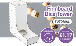 How to make a Dice Tower from Finnboard