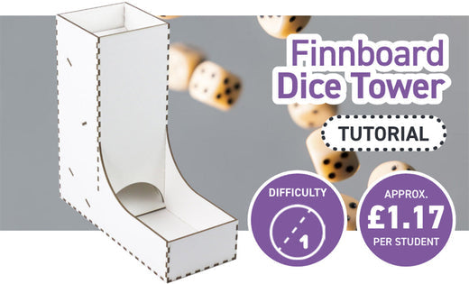 How to make a Dice Tower from Finnboard