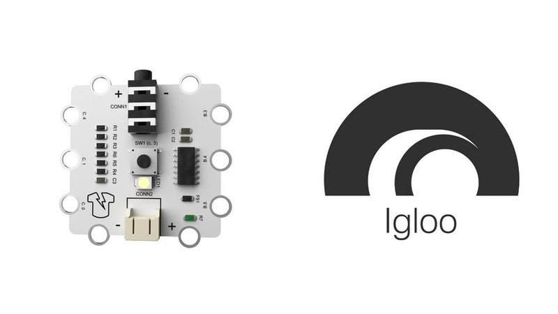 Igloo, PICAXE Wearable Module: Perfect for programmable e-textiles!