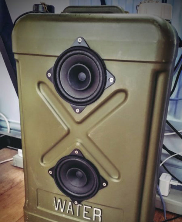 High Power Stereo Amplifier in a Jerry Can featured image