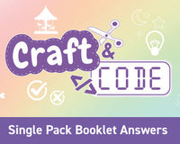 Kitronik Craft & Code Single Pack - Booklet Answers