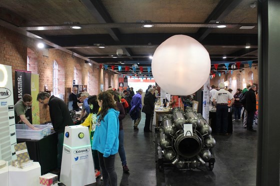 BBC micro:bit at Derby Mini Maker Faire 2015