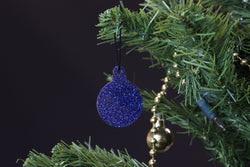 Laser cut Glitter Acrylic Christmas Decorations