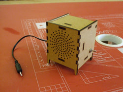 Gallery Laser Cut MDF MP3 Amplifier - Meole Brace School