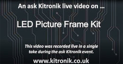 Video LED Picture Frame Kit