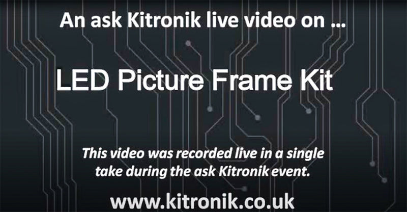 Video LED Picture Frame Kit