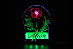 Make an Edge Lit Flower with our Kitronik Tricolour LED Boards - An ideal gift for Mum