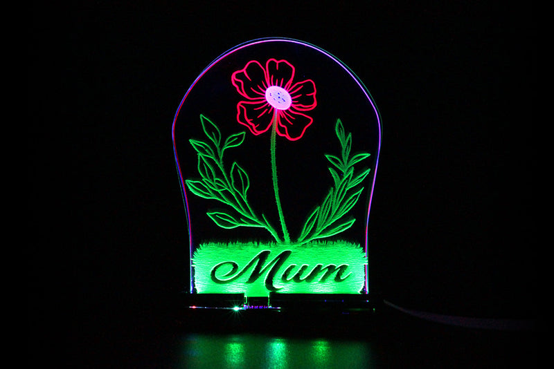 Make an Edge Lit Flower with our Kitronik Tricolour LED Boards - An ideal gift for Mum