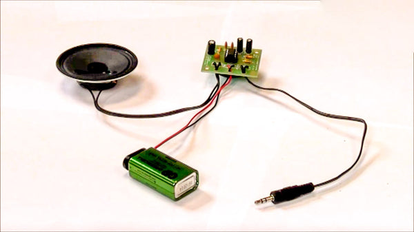 Video MP3 Mono Amplifier Kit Demo & Explanation
