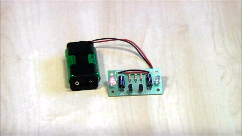 Video Rear Bike Light Project Kit Demo and Explanation