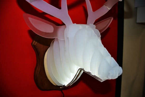 Perspex Stag - The Judd School