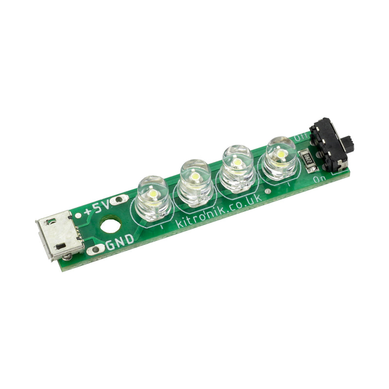 Kitronik USB LED Strip Kit with Power Switch – Kitronik Ltd