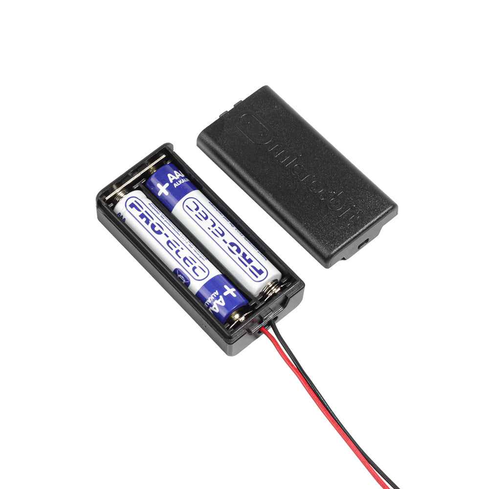 BBC micro:bit branded battery box without switch – Kitronik Ltd