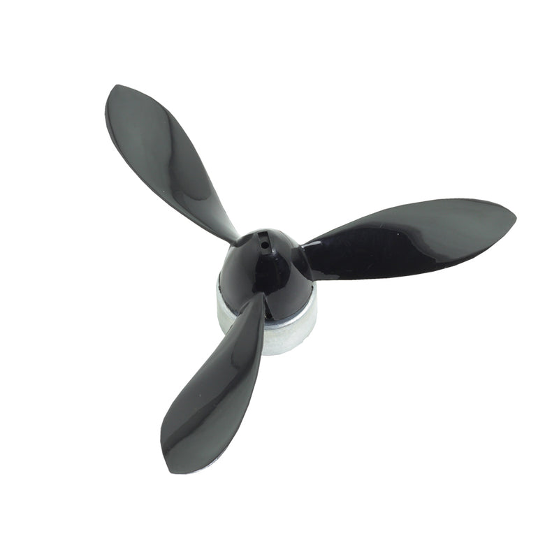 large three blade propeller with motor
