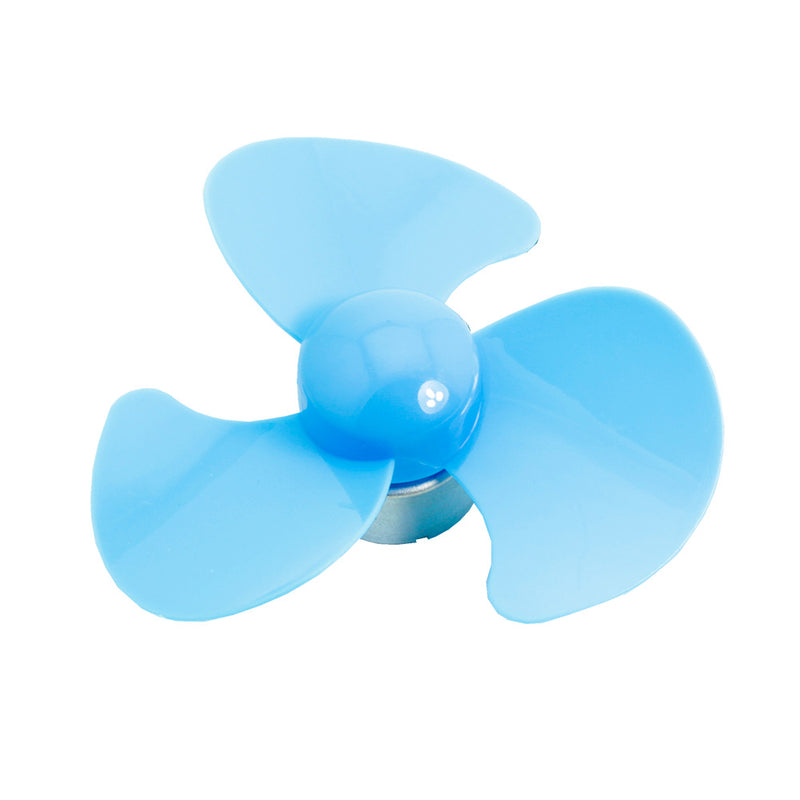 large 90mm blue three blade propeller with motor