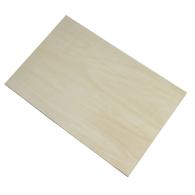 3mm Birch-Faced Poplar Plywood, 400mm x 300mm